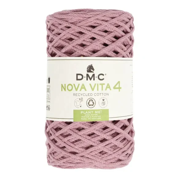DMC ECO VITA 4 – 004 – VIEUX ROSE + 2 ATTACHES