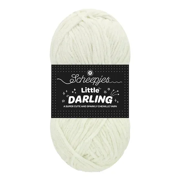Fil chenille Sparkle – 401S – Ice Bear