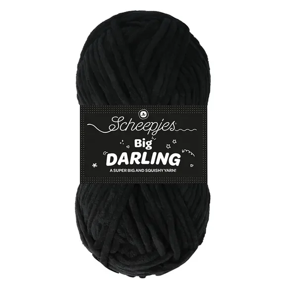 BIG Fil chenille – 410 – BIG DARLING NOIR