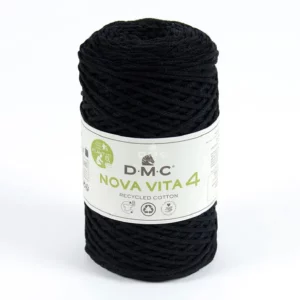 DMC ECO VITA 4 - 072 - NOIR + 2 ATTACHES
