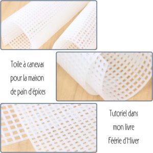 TOILE A CANEVAS pour rigidifier