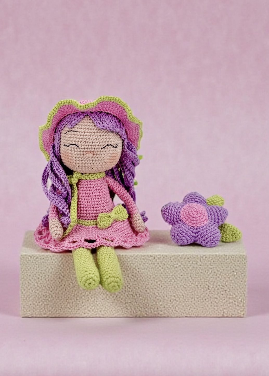 KIT LILA, ma première poupée à crocheter – Image 2