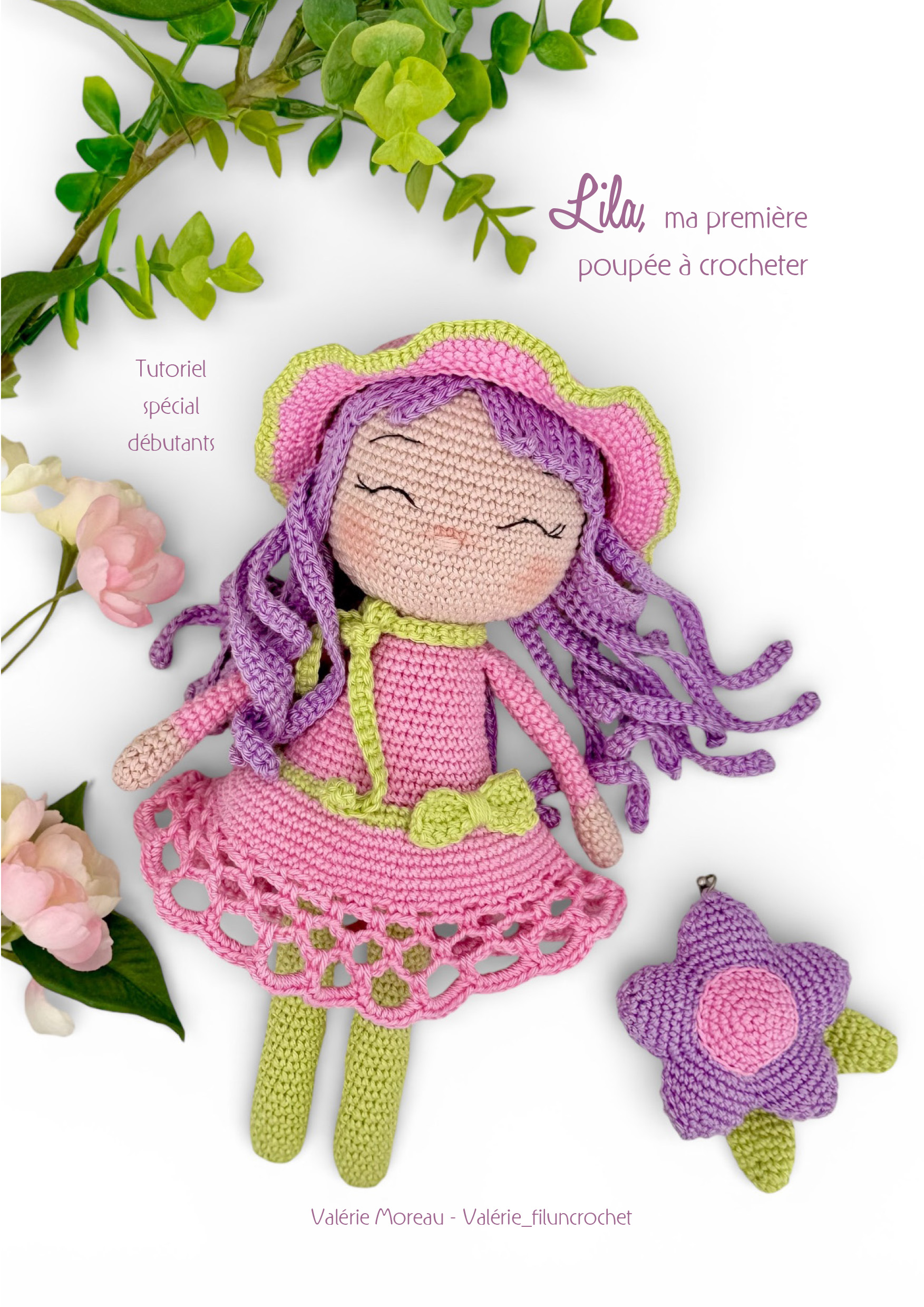 KIT LILA, ma première poupée à crocheter