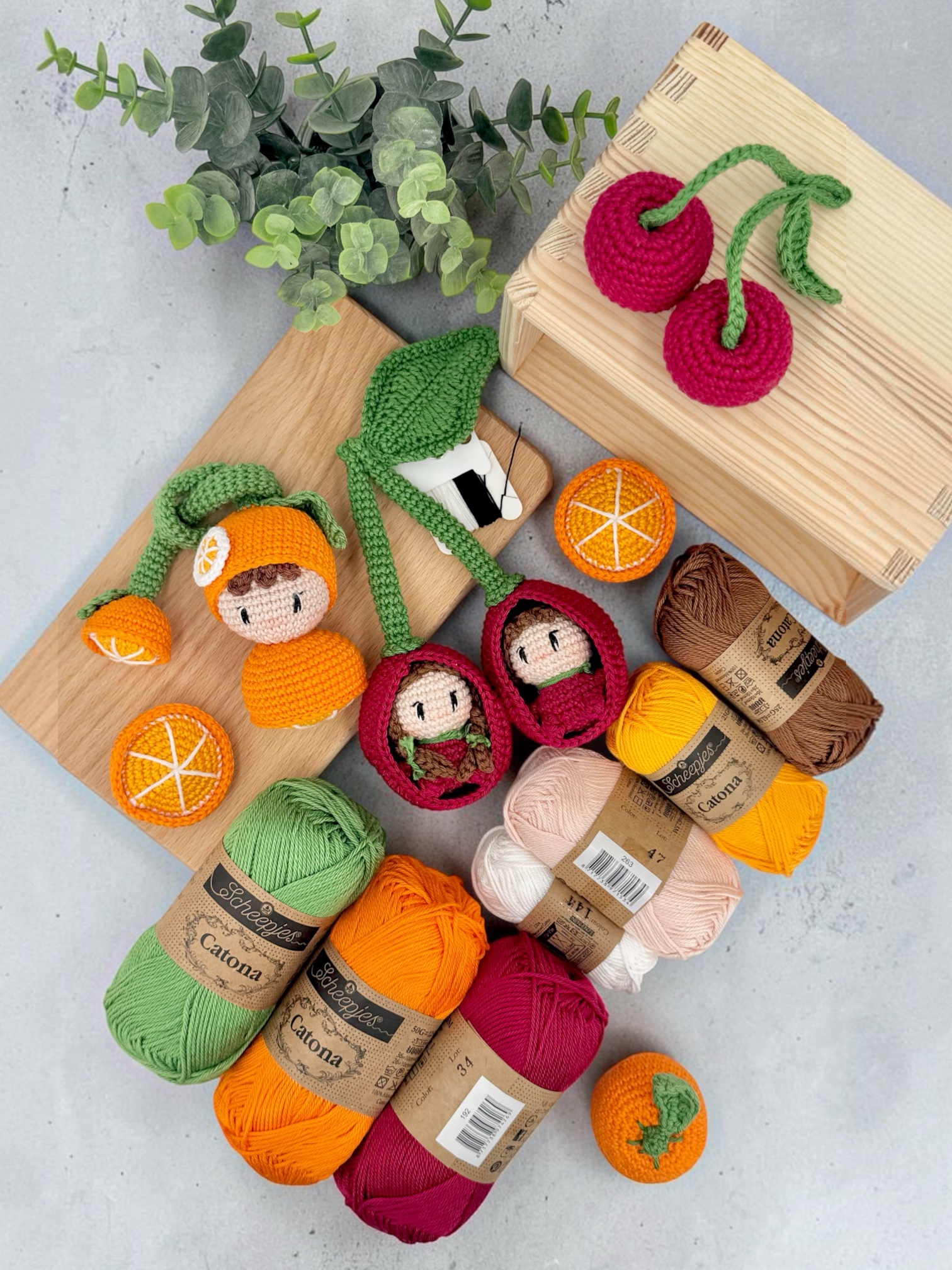 KIT CROCH'FRUITS pour TOME 2 (livre non inclus) – Image 2