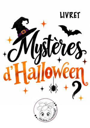 LIVRET MYSTERE HALLOWEEN 2026 (livret seul sans kit)
